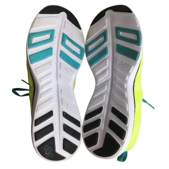APL Men’s  TechLoom Pro Energy Running Sneaker Size US 8.5 EUR 42 Neon Comfort - Picture 10 of 13